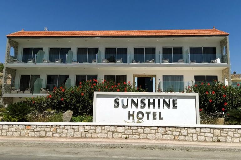Sunshine Hotel Lardos Ngoại thất bức ảnh